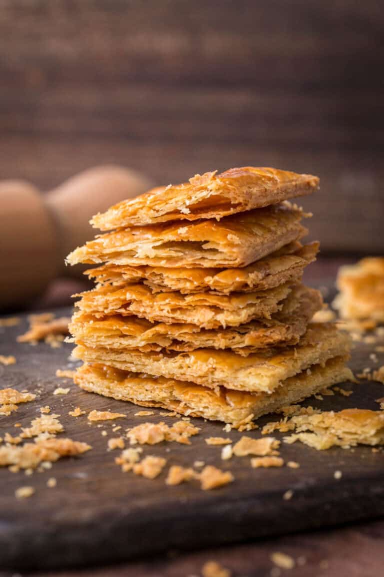 Crisp and golden airy layers of Gluten-Free Puff Pastry.