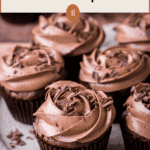 Pin image for Vegan Chocolate Cupcakes