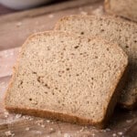 Slices of Gluten-Free Brown bread.