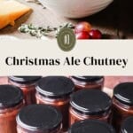 Christmas Ale Chutney Pin image.
