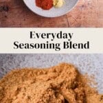 Pin image for Everyday Seasoning Blend.