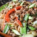 Pork Mince Stir Fry Pin Image.