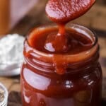 Pinterest image of Gluten-Free BBQ Sauce.