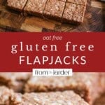 Pin image of Oat Free Flapjacks