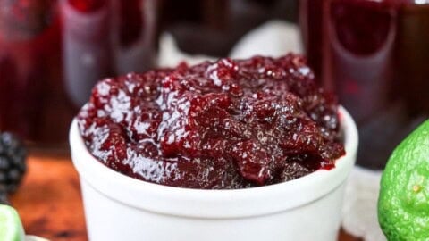 Seedless Blackberry and Lime Jam - From The Larder