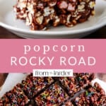 Popcorn Rocky Road Pin image.